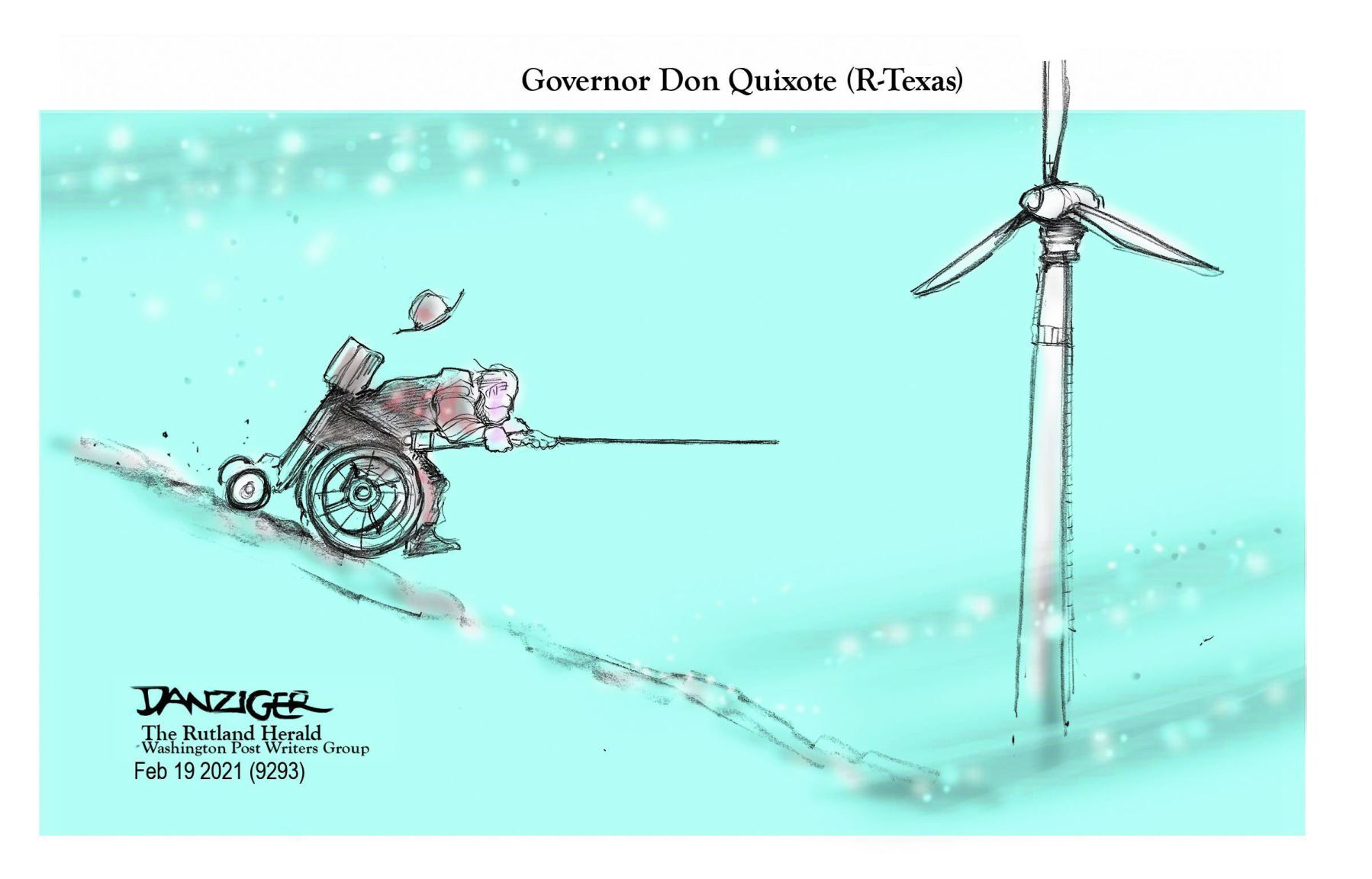 Jeff Danziger cartoon